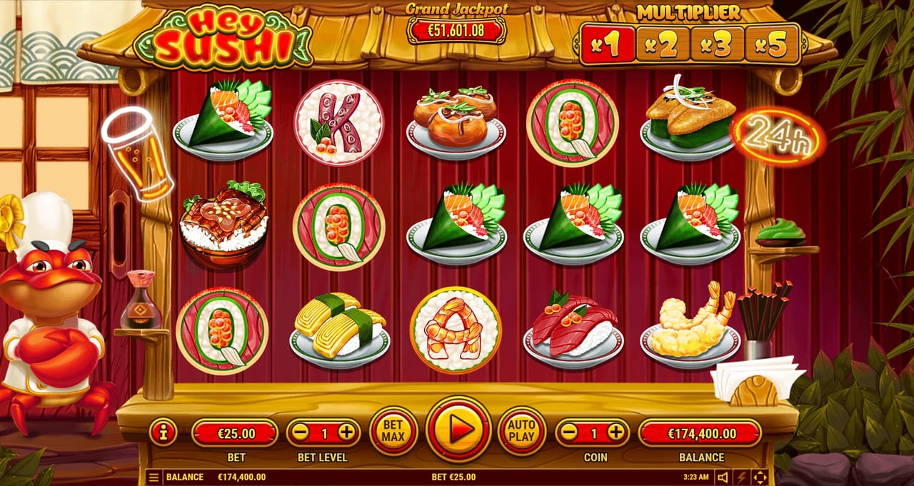 Hey Sushi — Скріншоти з гри 9 | GamblingShot