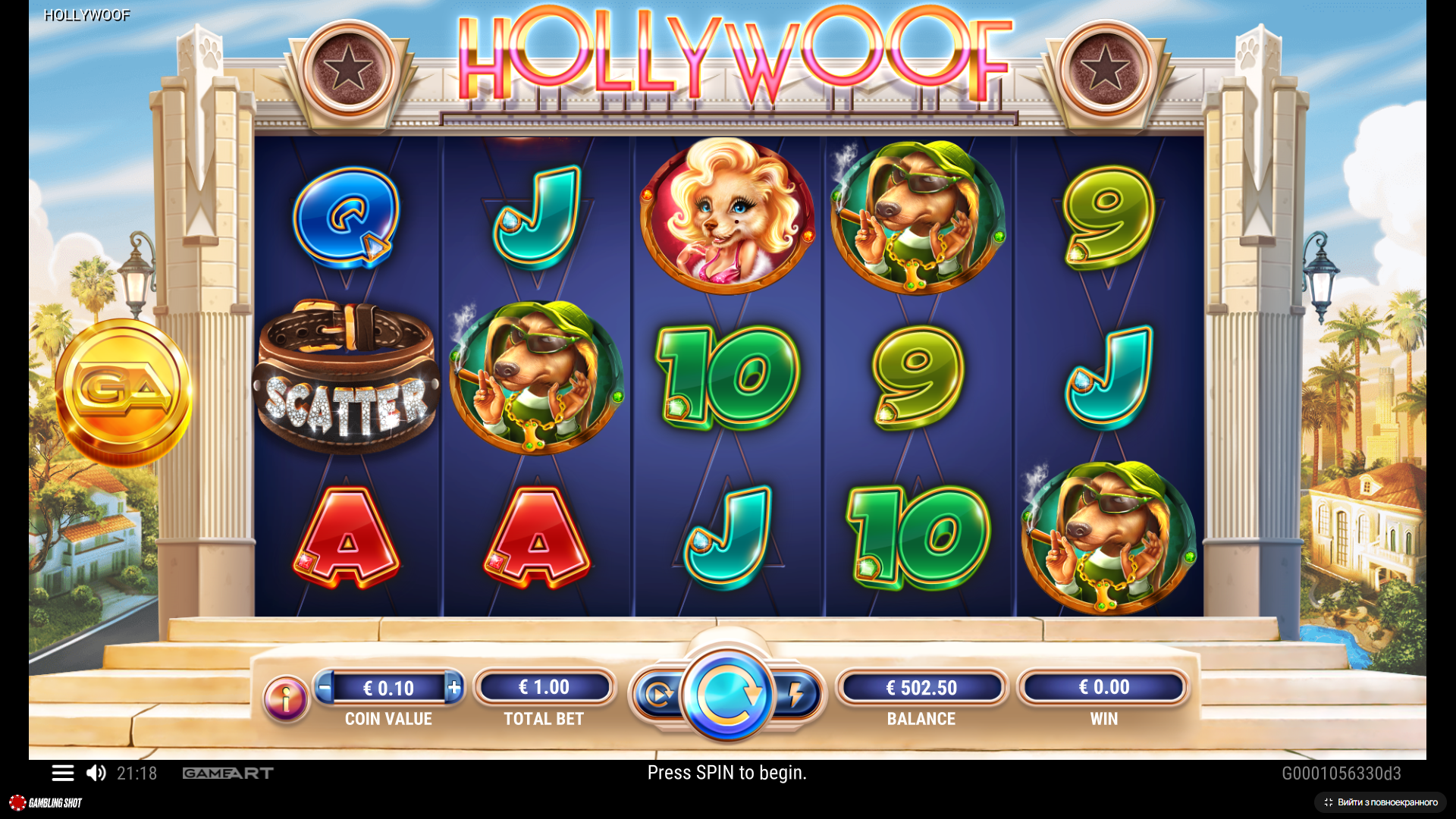 Hollywoof — Game screenshots 1 | GamblingShot