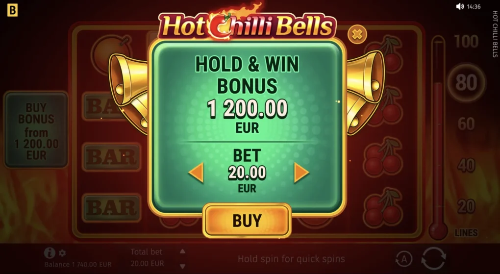 Hot Chilli Bells — Скриншоты из игры 2 | GamblingShot