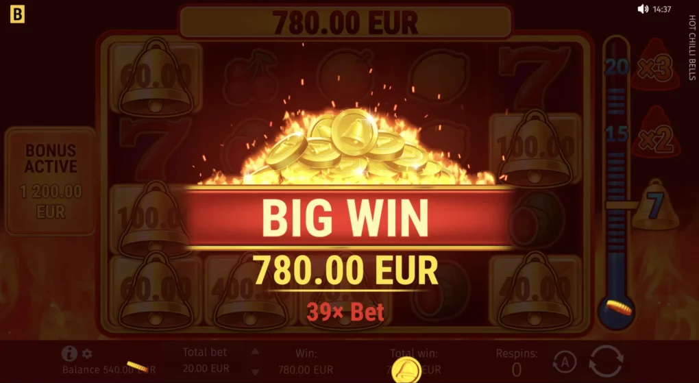 Hot Chilli Bells — Скриншоты из игры 4 | GamblingShot