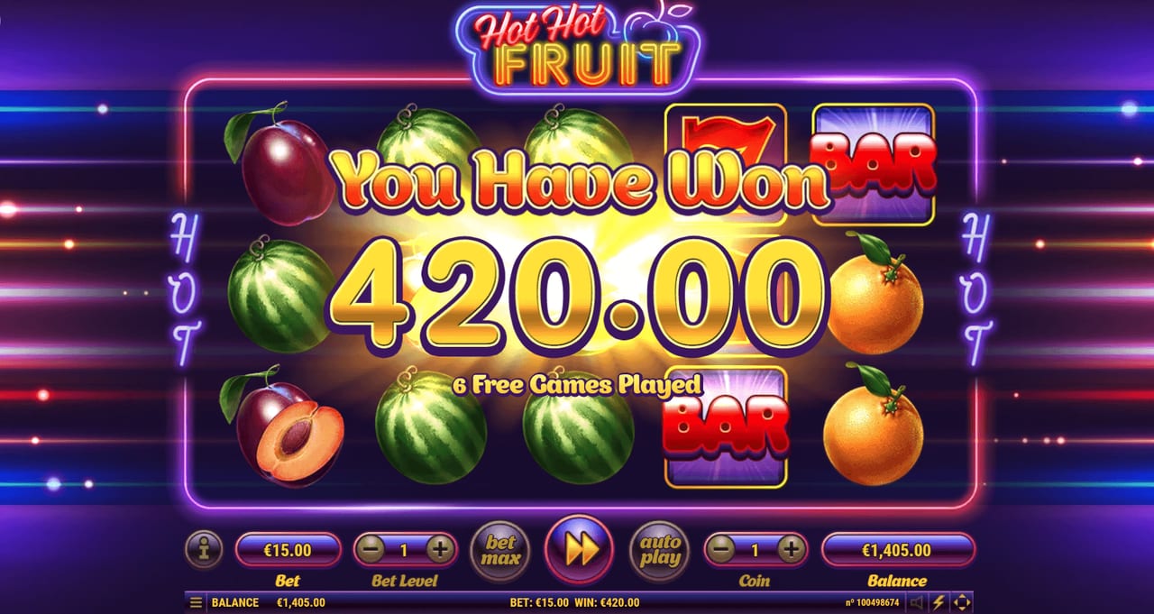 Hot Hot Fruit — Скріншоти з гри 3 | GamblingShot