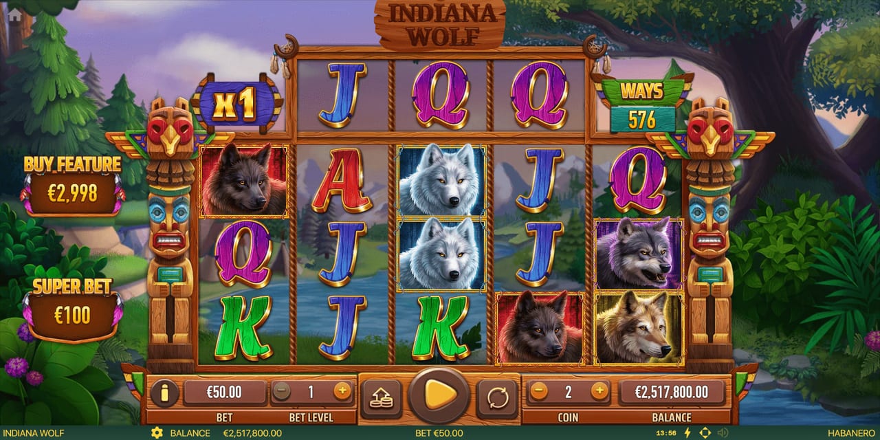 Indiana Wolf — Скріншоти з гри 1 | GamblingShot