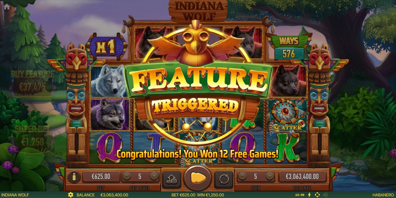 Indiana Wolf — Скріншоти з гри 7 | GamblingShot