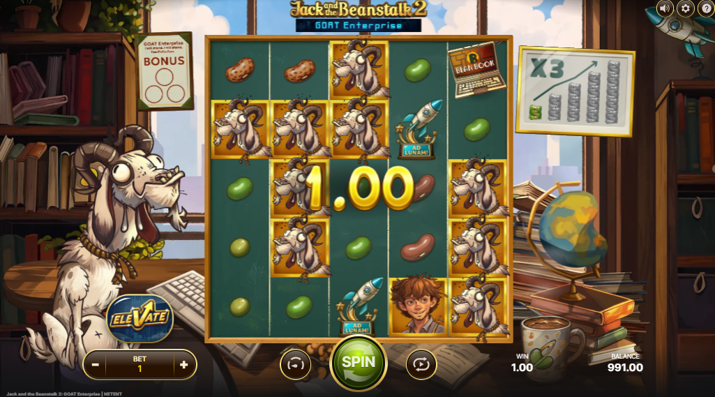 Jack and the Beanstalk 2 — Скриншоты из игры 2 | GamblingShot
