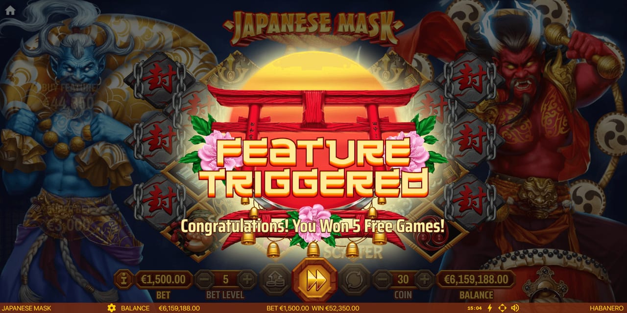 Japanese Mask — Скріншоти з гри 3 | GamblingShot