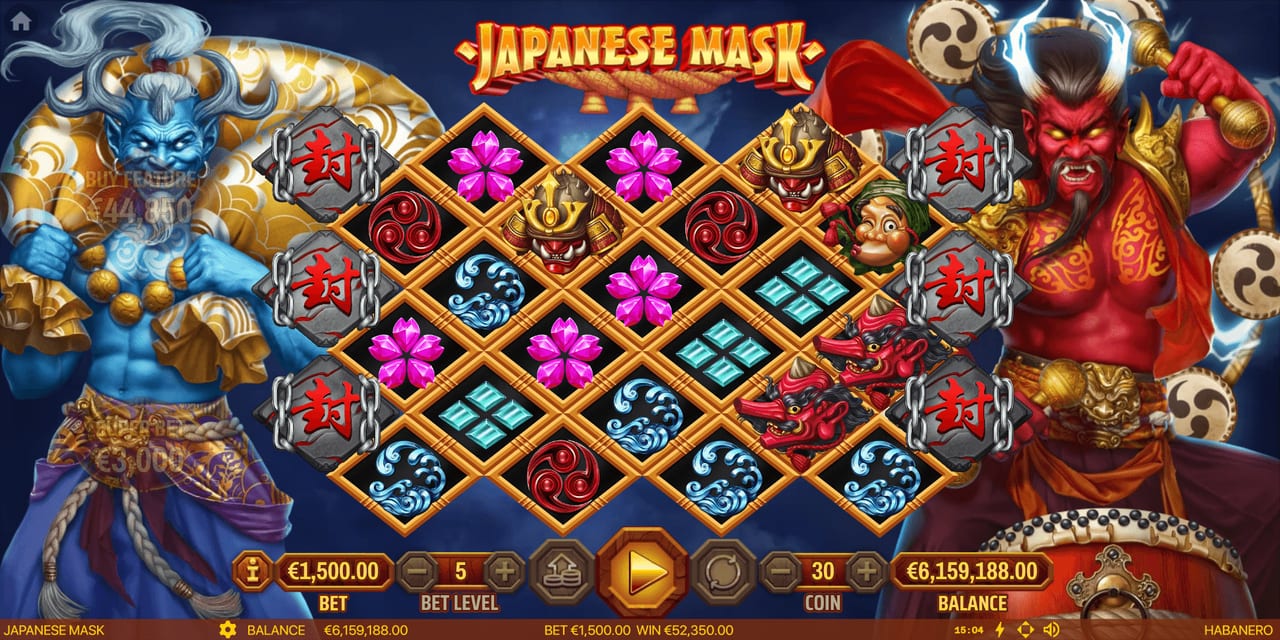 Japanese Mask — Скріншоти з гри 5 | GamblingShot