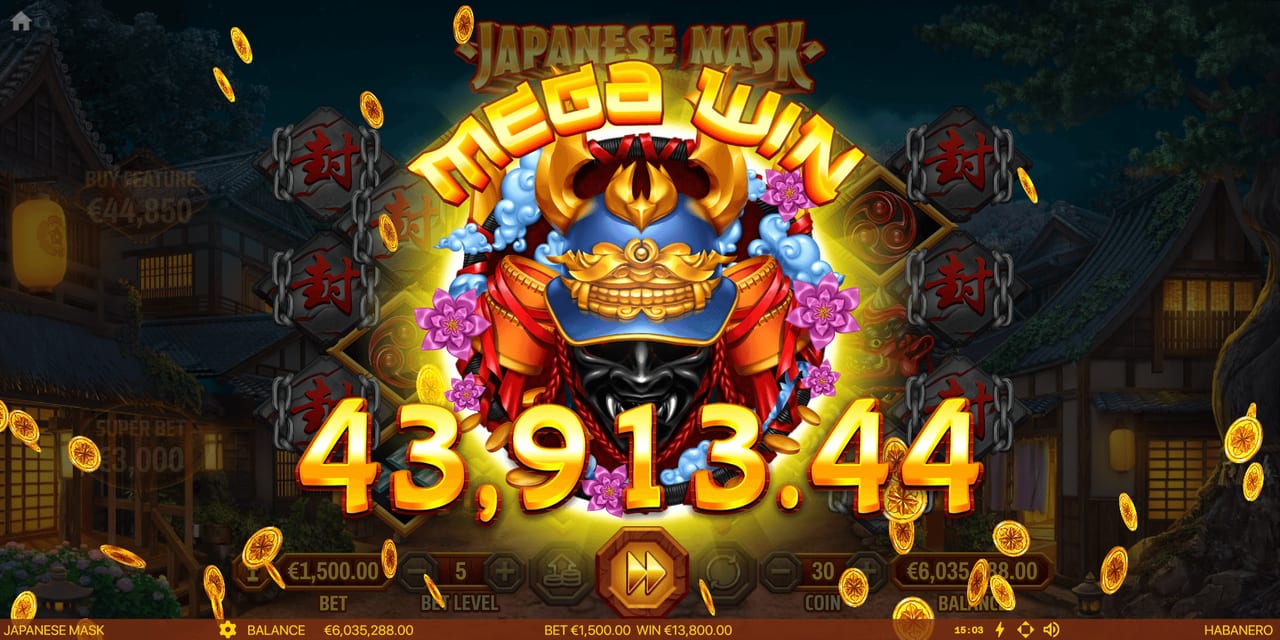 Japanese Mask — Скріншоти з гри 8 | GamblingShot