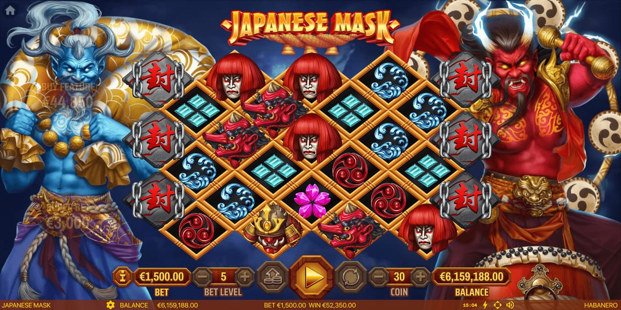 Japanese Mask — Скріншоти з гри 9 | GamblingShot