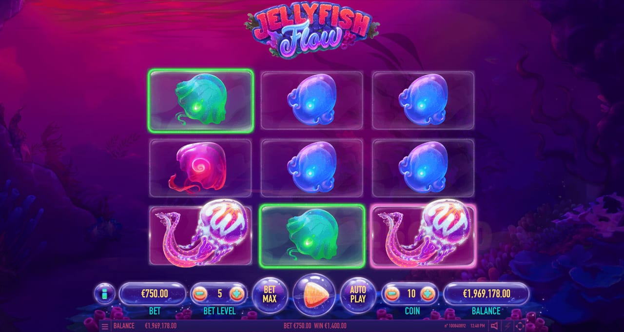 Jellyfish Flow — Скриншоты из игры 1 | GamblingShot