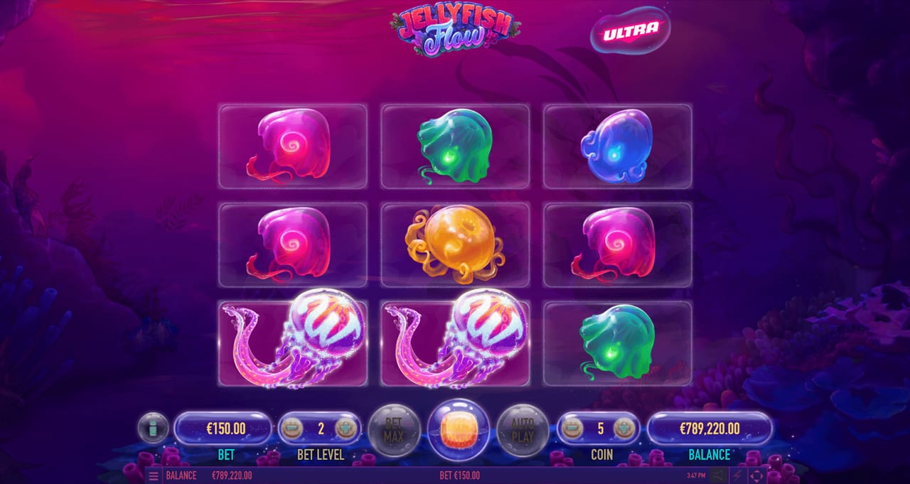 Jellyfish Flow Ultra — Скріншоти з гри 4 | GamblingShot