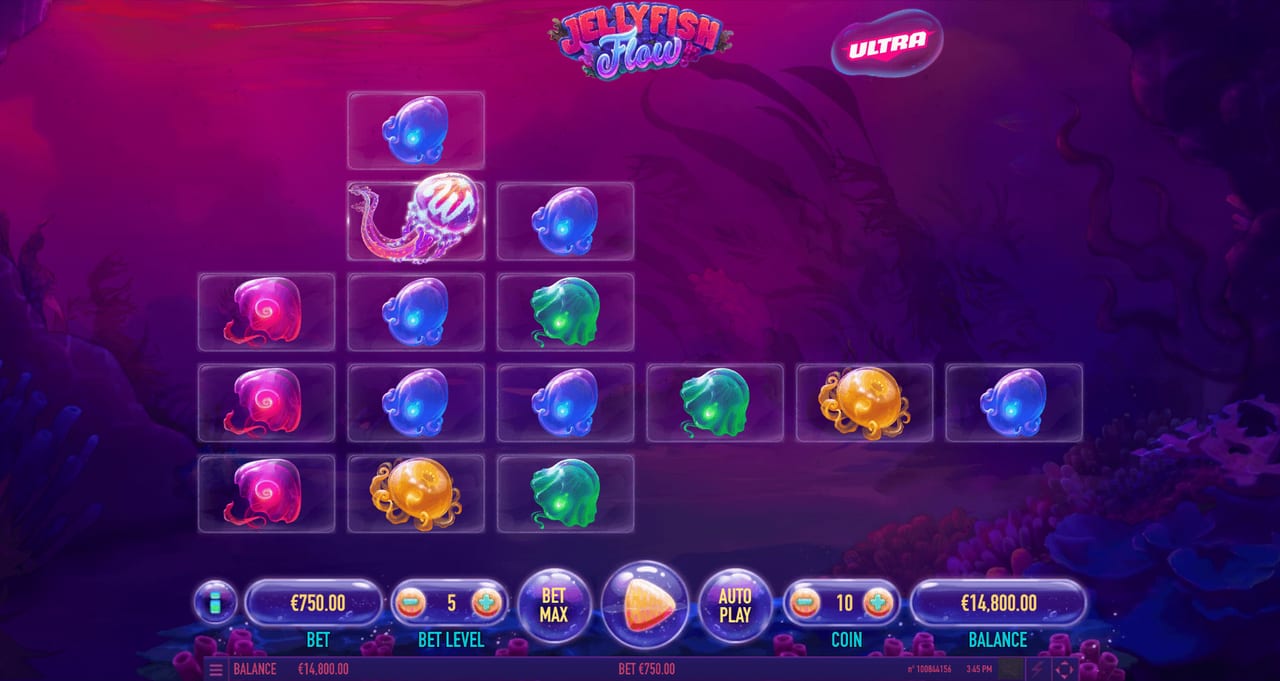 Jellyfish Flow Ultra — Скріншоти з гри 6 | GamblingShot