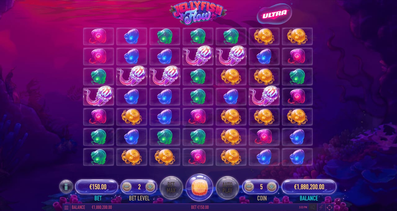 Jellyfish Flow Ultra — Скріншоти з гри 7 | GamblingShot
