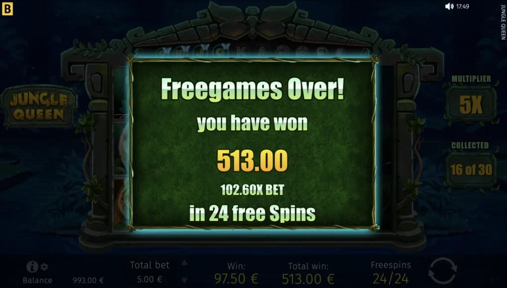 Jungle Queen — Скриншоты из игры 2 | GamblingShot