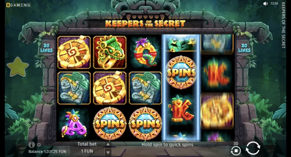 Keepers Of The Secret — Game screenshots 2 | GamblingShot