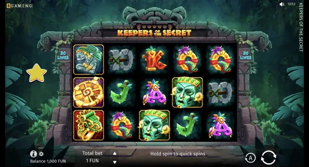 Keepers Of The Secret — Game screenshots 3 | GamblingShot