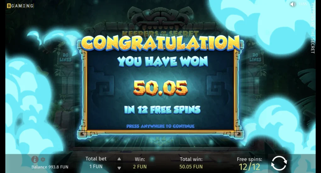 Keepers Of The Secret — Game screenshots 4 | GamblingShot