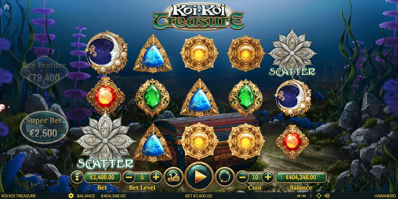 Koi Koi Treasure — Скріншоти з гри 1 | GamblingShot