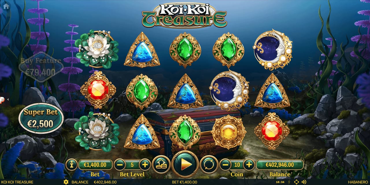 Koi Koi Treasure — Скріншоти з гри 2 | GamblingShot