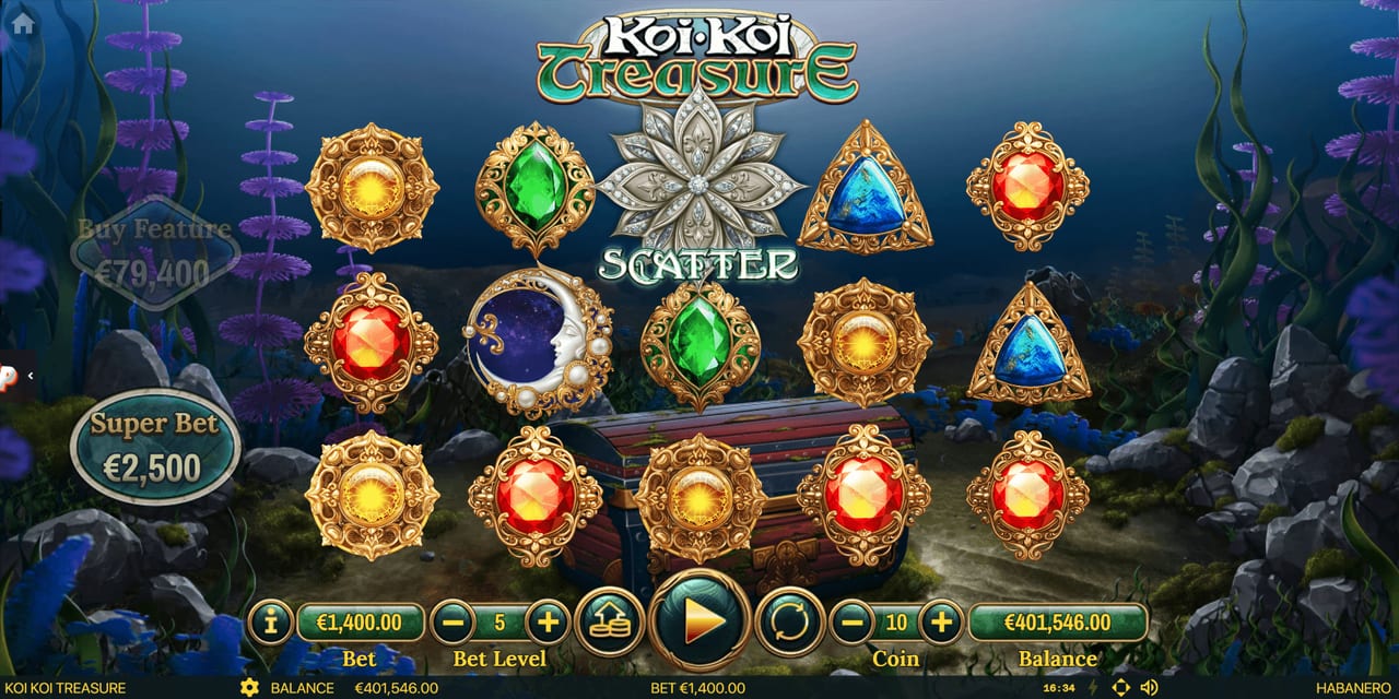Koi Koi Treasure — Скріншоти з гри 3 | GamblingShot