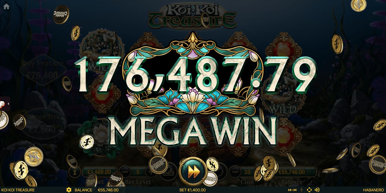 Koi Koi Treasure — Скріншоти з гри 4 | GamblingShot