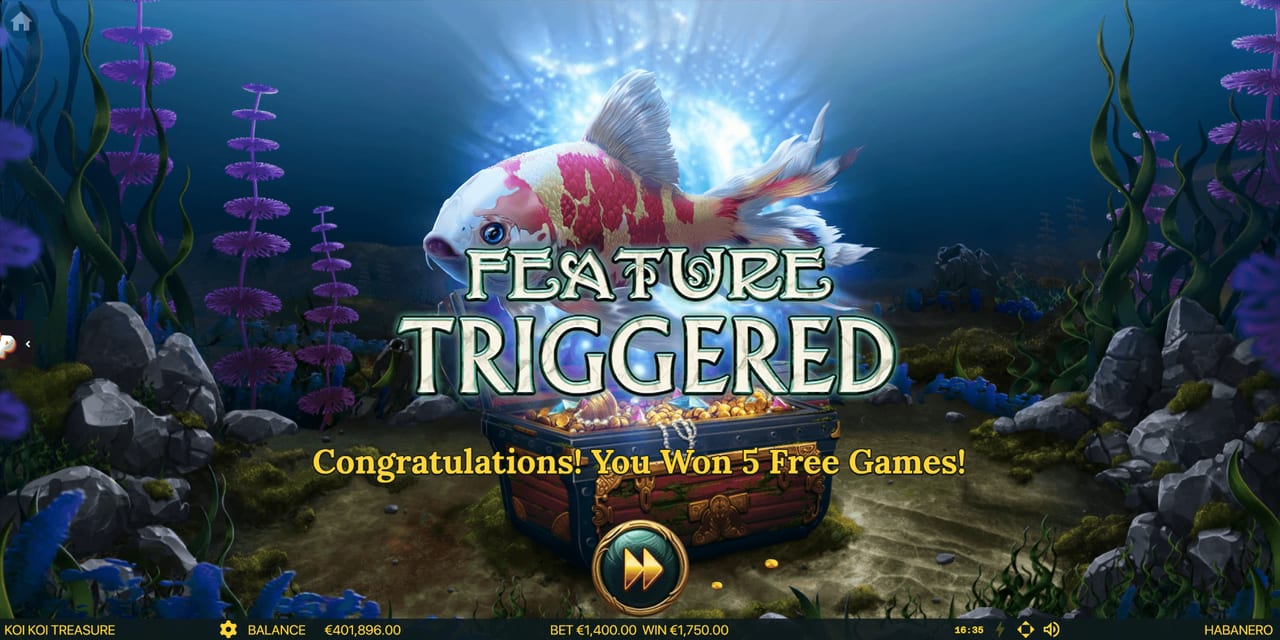 Koi Koi Treasure — Скріншоти з гри 5 | GamblingShot