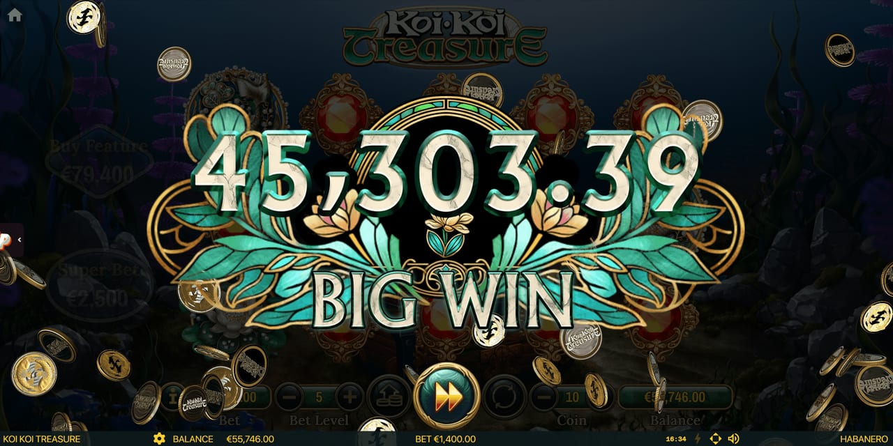 Koi Koi Treasure — Скріншоти з гри 7 | GamblingShot