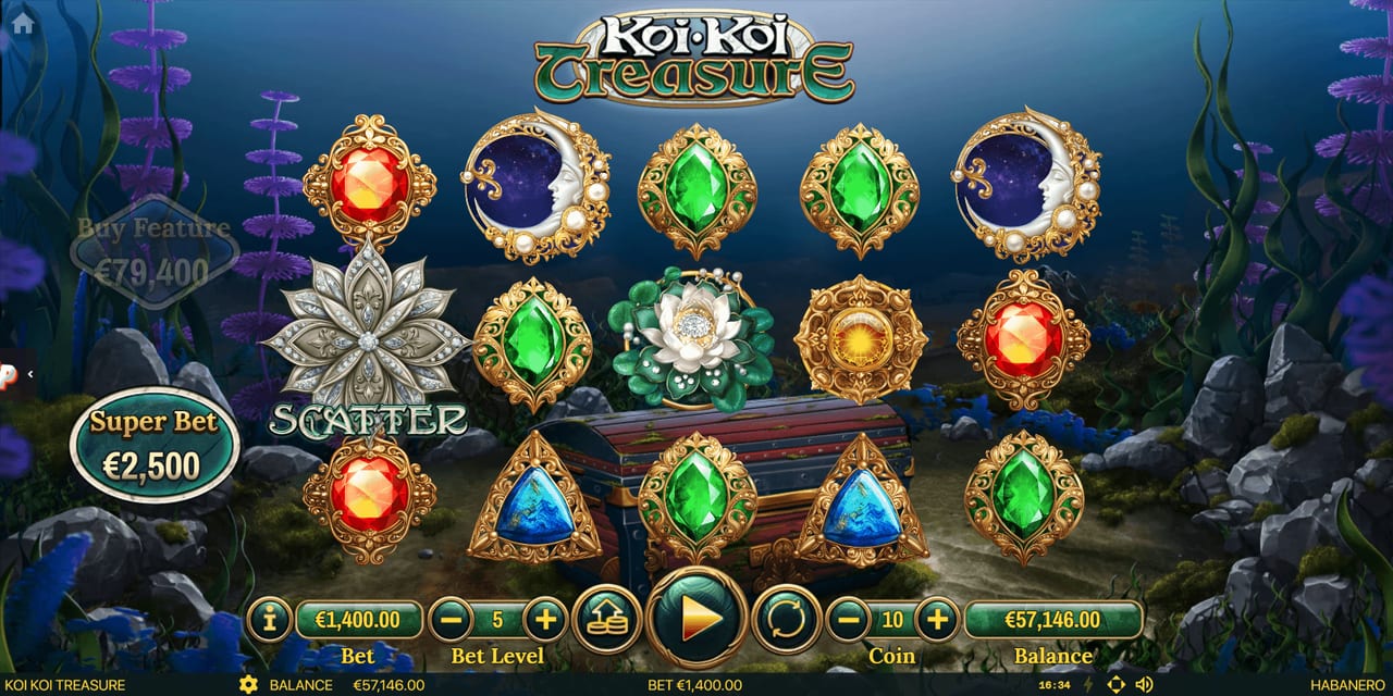 Koi Koi Treasure — Скріншоти з гри 9 | GamblingShot