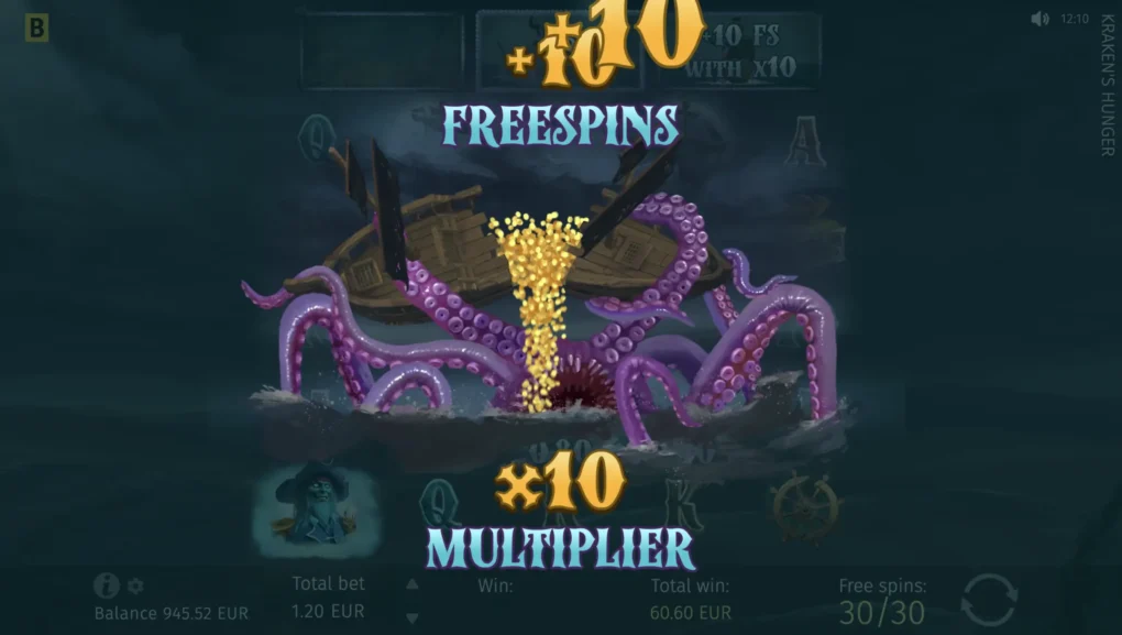 Kraken’s Hunger — Game screenshots 5 | GamblingShot