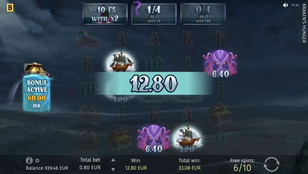 Kraken’s Hunger — Game screenshots 6 | GamblingShot