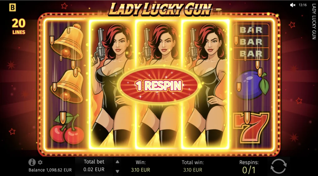 Lady Lucky Gun — Скриншоты из игры 1 | GamblingShot