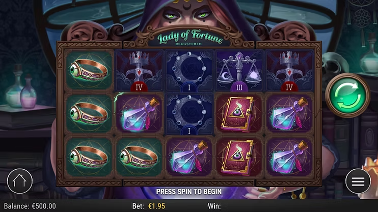 Lady of Fortune Remastered — Скриншоты из игры 1 | GamblingShot