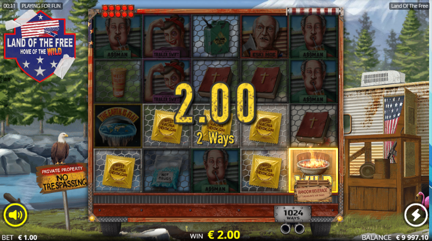 Land Of The Free — Game screenshots 2 | GamblingShot