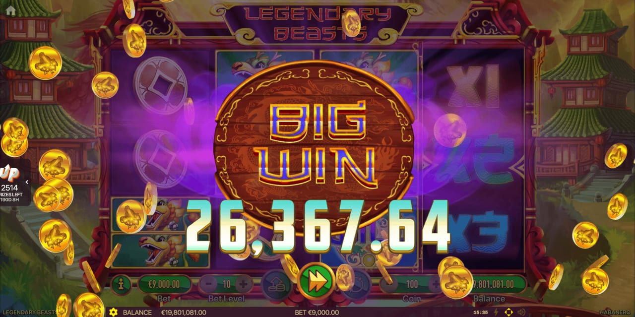 Legendary Beasts — Скріншоти з гри 1 | GamblingShot