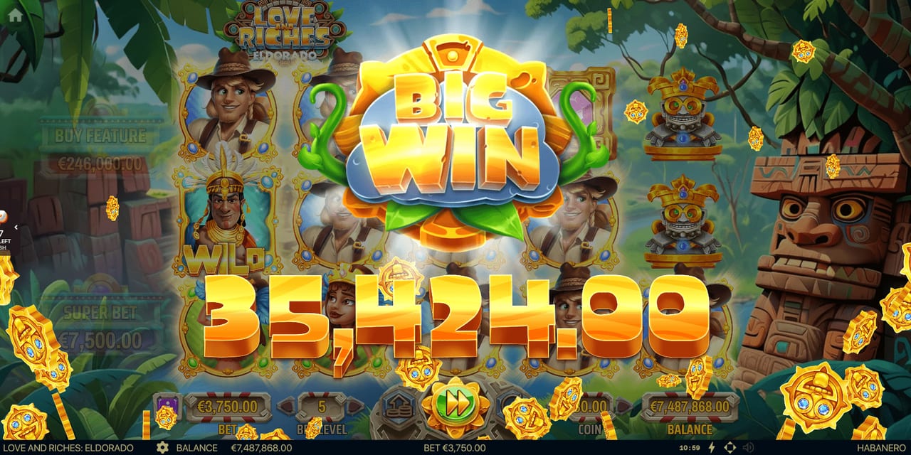 Love And Riches: Eldorado — Скріншоти з гри 1 | GamblingShot
