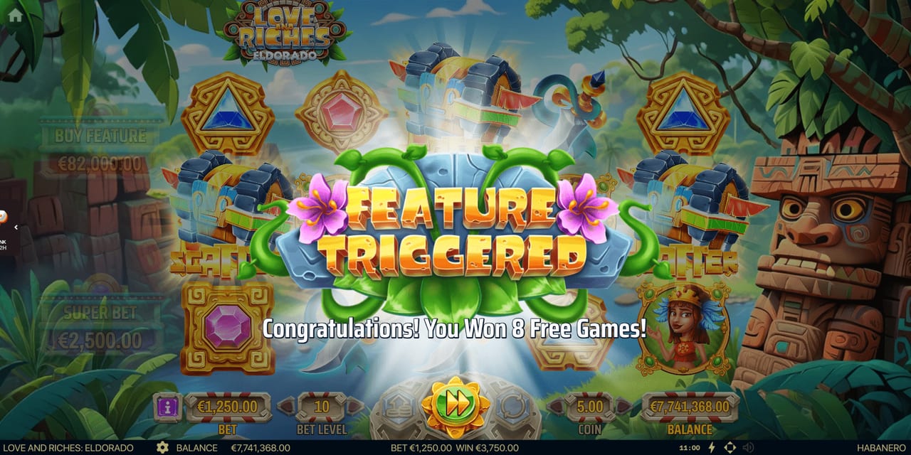 Love And Riches: Eldorado — Скріншоти з гри 3 | GamblingShot