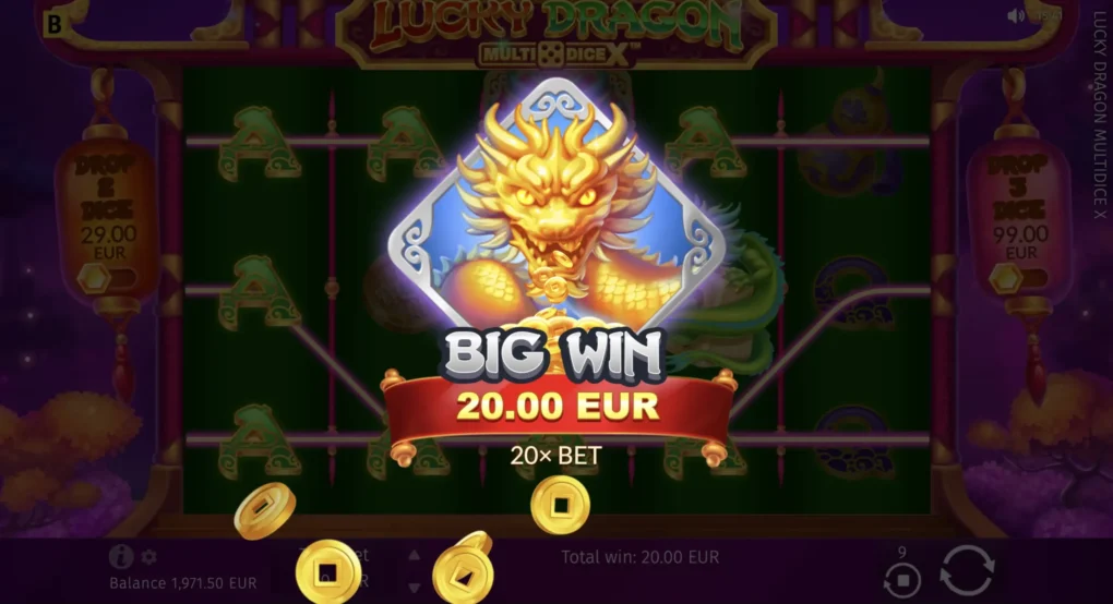 Lucky Dragon MultiDice X — Скриншоты из игры 2 | GamblingShot