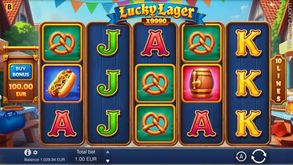 Lucky Lager x9990 — Скриншоты из игры 3 | GamblingShot