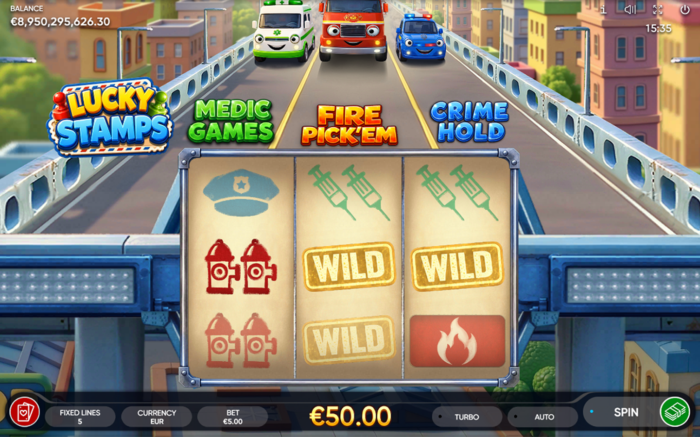 Lucky Stamps — Скриншоты из игры 1 | GamblingShot