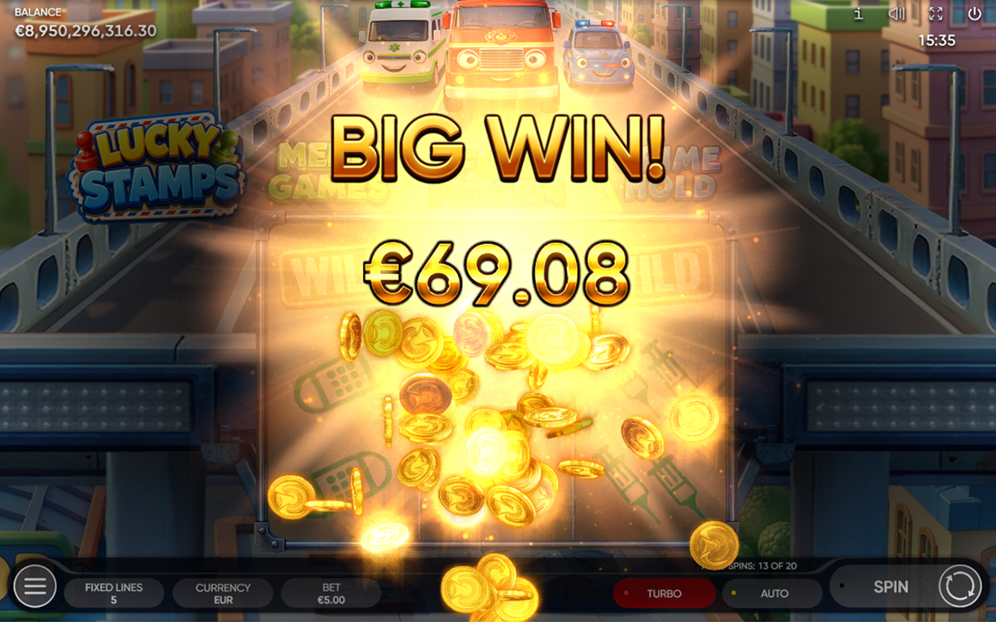 Lucky Stamps — Скриншоты из игры 3 | GamblingShot