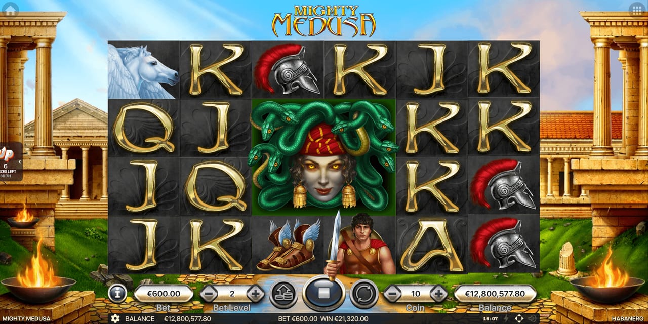 Mighty Medusa — Game screenshots 3 | GamblingShot
