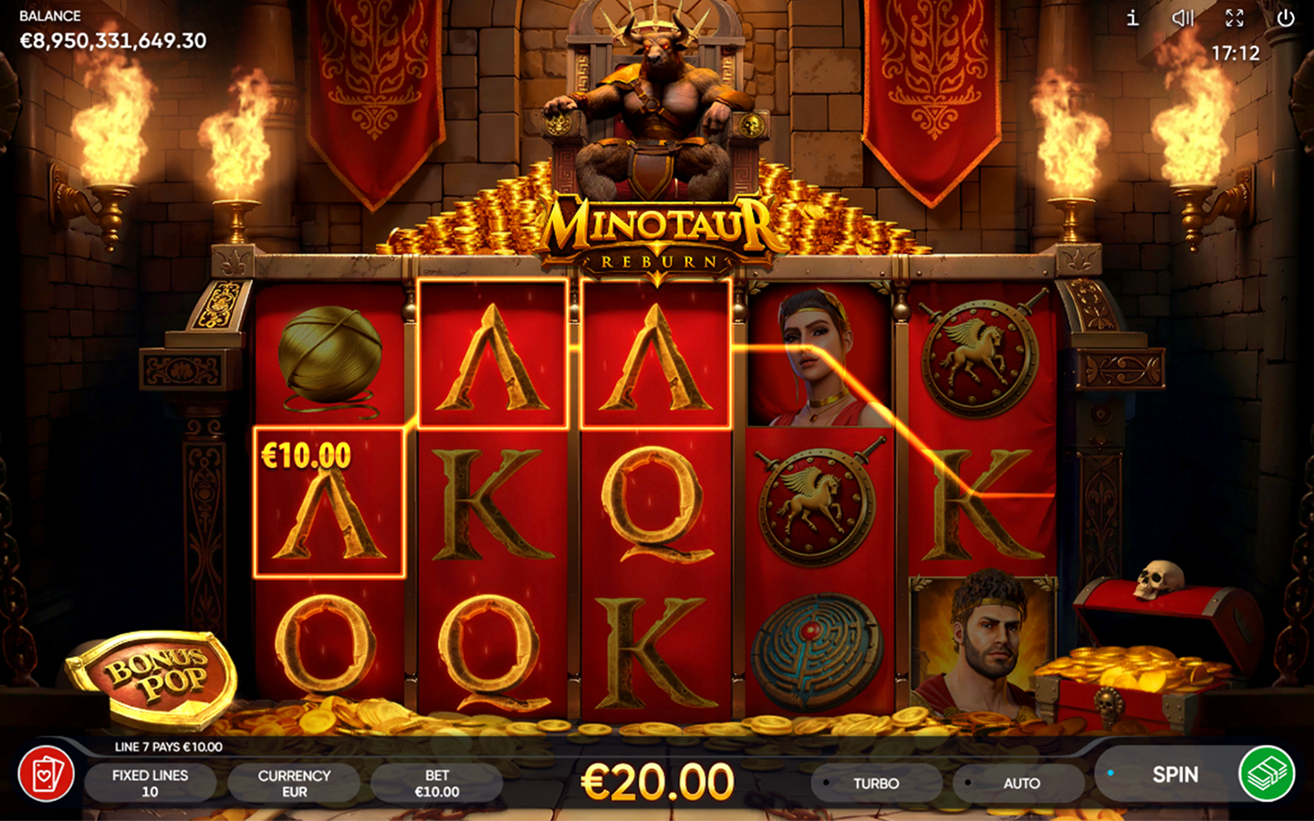 Minotaur ReBurn — Скриншоты из игры 1 | GamblingShot