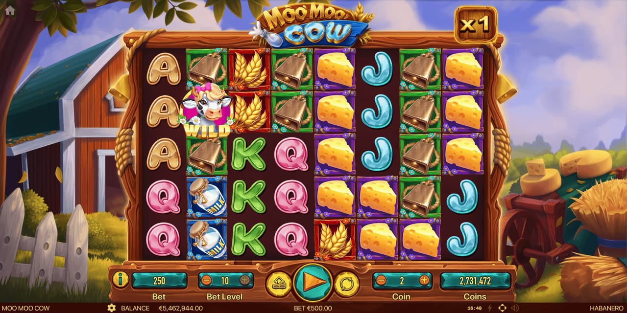 Moo Moo Cow — Скріншоти з гри 10 | GamblingShot