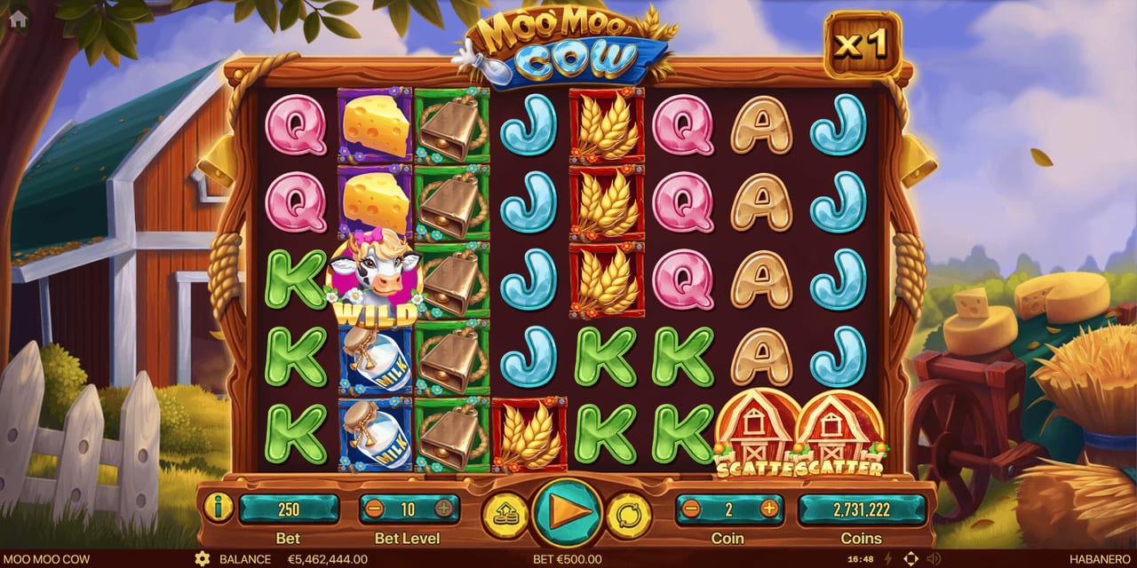 Moo Moo Cow — Скріншоти з гри 7 | GamblingShot