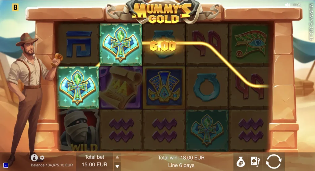 Mummy’s Gold — Скріншоти з гри 6 | GamblingShot