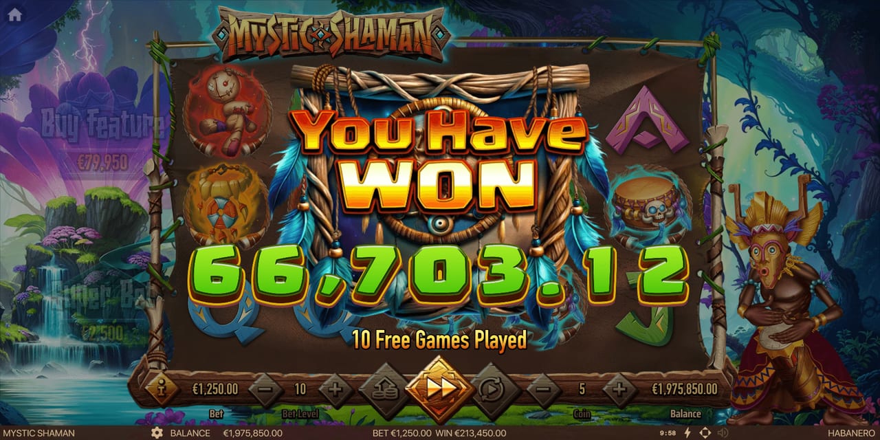 Mystic Shaman — Скріншоти з гри 10 | GamblingShot