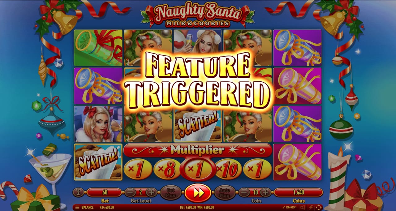 Naughty Santa — Game screenshots 4 | GamblingShot