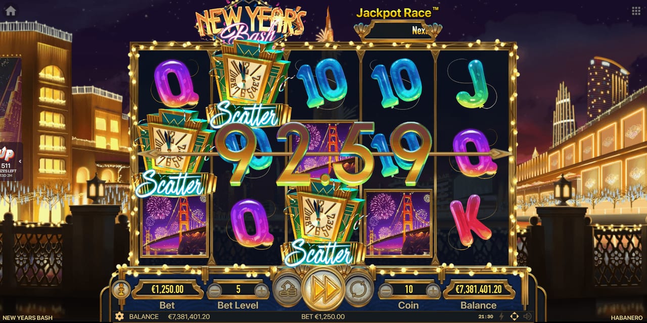 New Years Bash — Скриншоты из игры 2 | GamblingShot