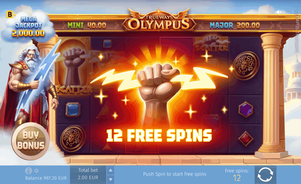 Olympus TRUEWAYS — Скриншоты из игры 2 | GamblingShot