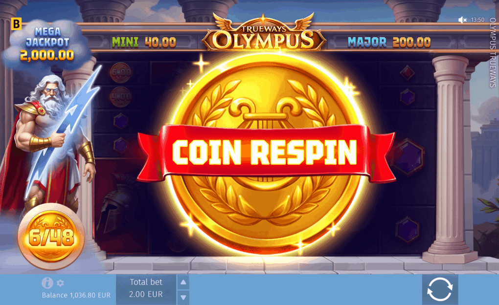 Olympus TRUEWAYS — Скриншоты из игры 4 | GamblingShot
