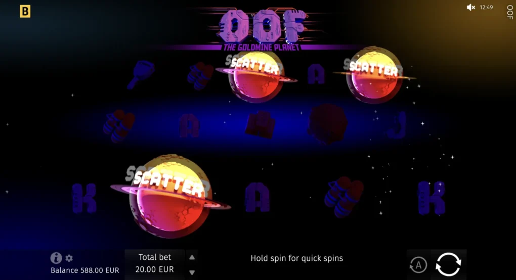 OOF The Goldmine Planet — Скріншоти з гри 3 | GamblingShot
